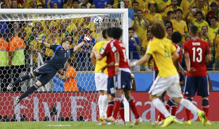 البرازيل إلى الدور الأربعة بعد فوزها على كولومبيا